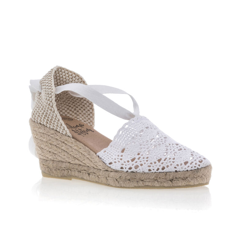 Espadrilles / semelles corde Femme Blanc