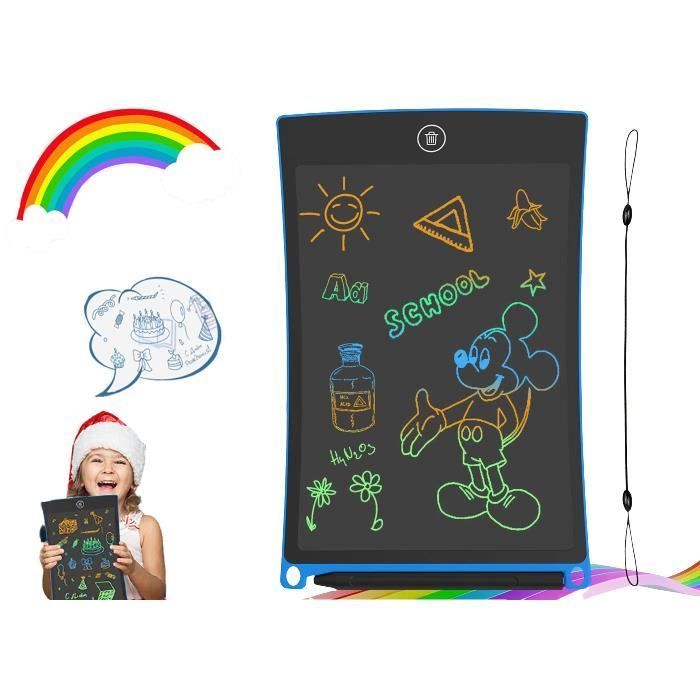 8,5-inch LCD-schrijftablet voor kinderen om op te tekenen - Merk - Model - Veelzijdig - Binnen - Batterij