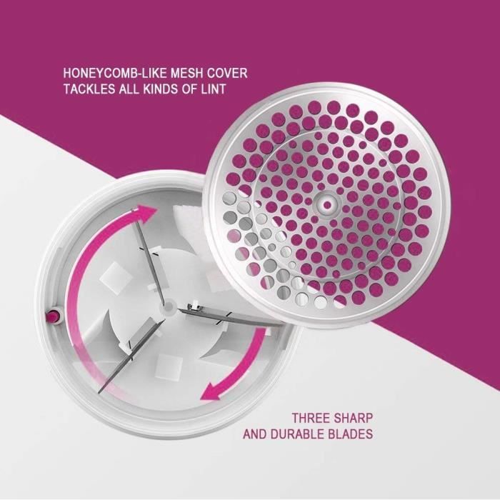 Electric Lint Remover - UrDurable - USB Rechargeable - Pink - Unisex