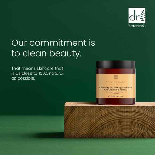 Dr. Botanicals šveitiklis su avižiniais dribsniais, dviguba pakuotė (2 x 120 ml)
