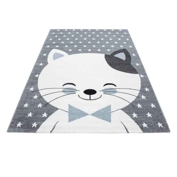 Dywan dziecięcy Kids Kotek niebieski 80 cm x 150 cm