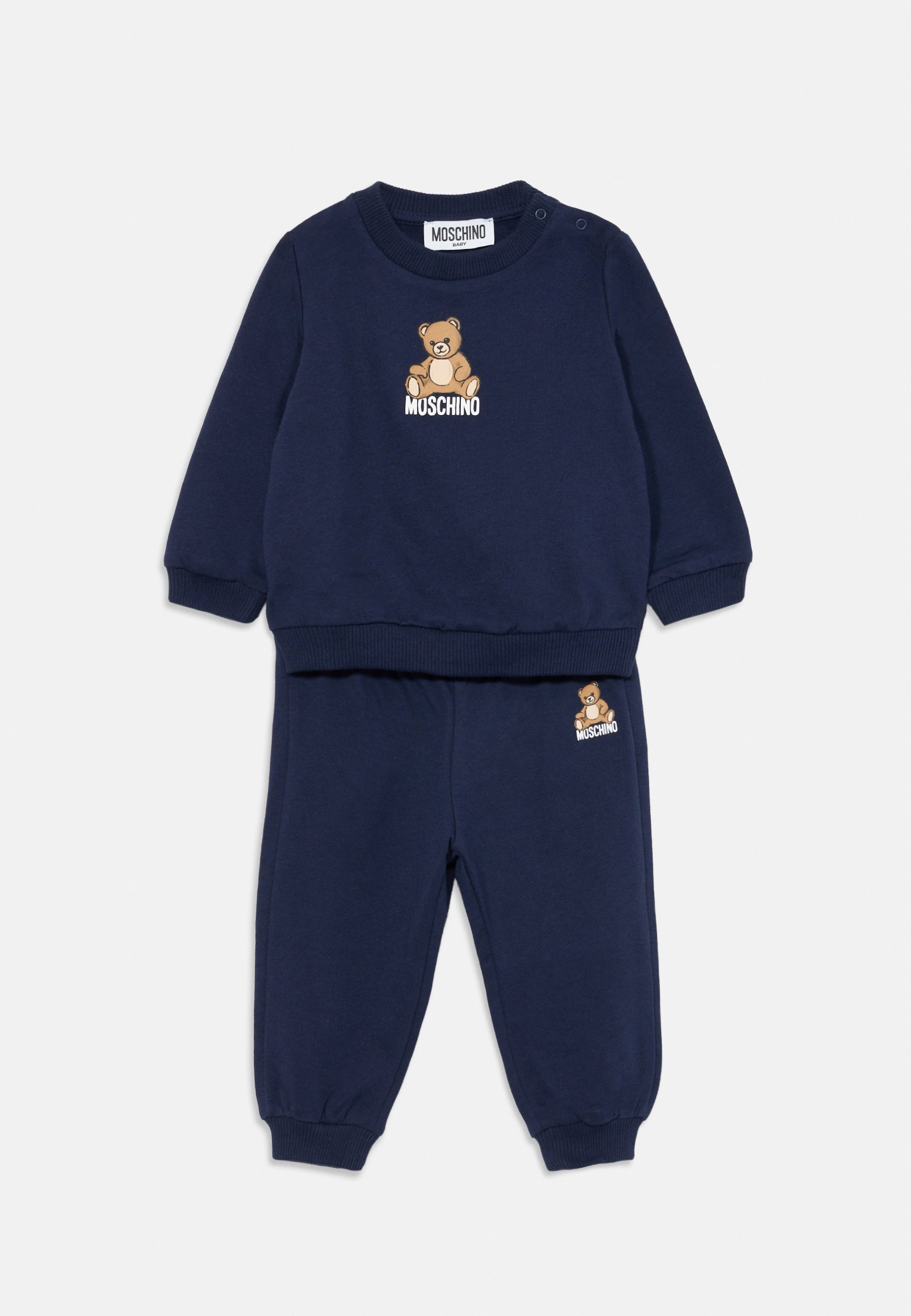 MOSCHINO BABY TRACKSUIT UNISEX - Treningsdress - blu navy