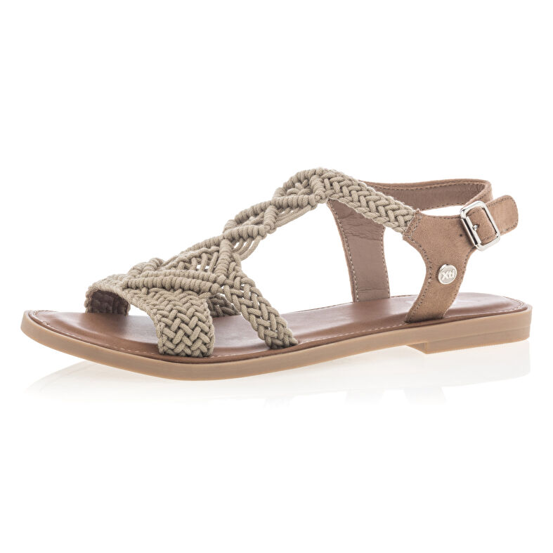 Bruine damessandalen / open teenschoenen