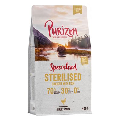 Purizon Adult Sterilised Grain-Free Chicken & Fish