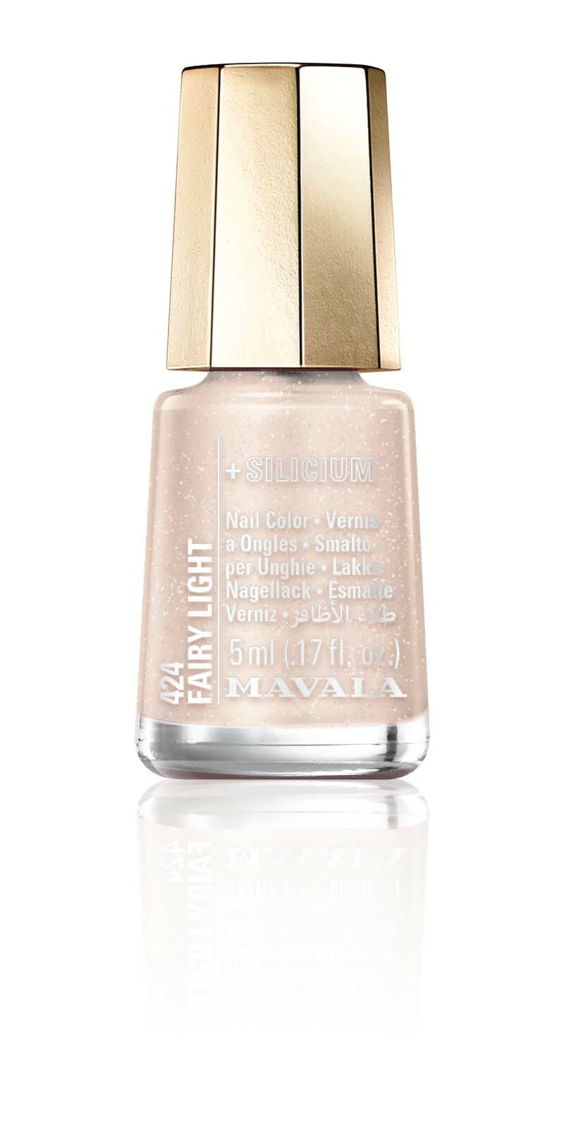 Mini lak na nehty - Prismatic 424 Fairy Light - Mavala