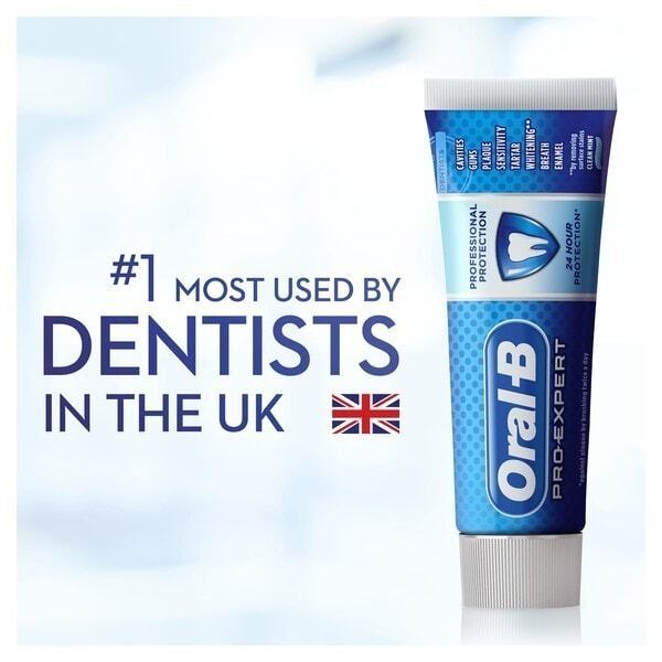Confezione da 6 mesi di dentifricio Oral-B Pro Expert – Protezione professionale 75 ml