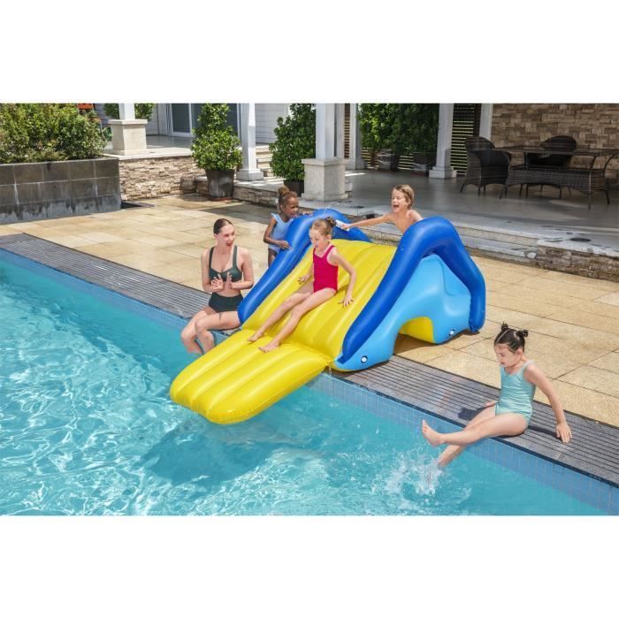 Gigantische opblaasbare glijbaan - BESTWAY - 52453 - 247 x 124 x 100 cm - Vanaf 3 jaar - 75 kg