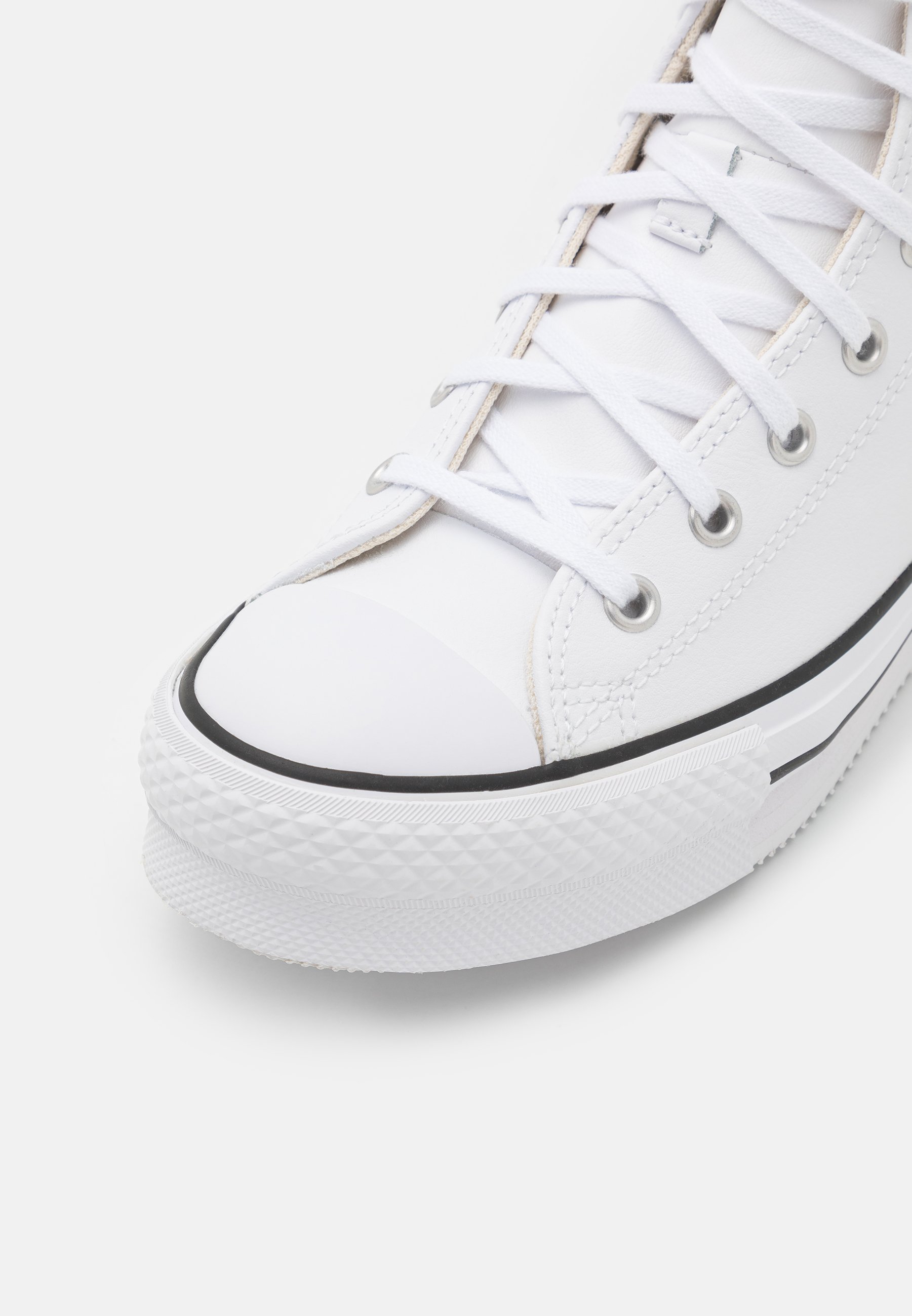 Converse CHUCK TAYLOR ALL STAR LIFT PLATFORM - High-Top-Sneaker - Weiß/Elfenbein/Schwarz