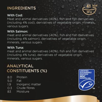 Sheba Fresh & Fine -ruoka kastikkeessa -minipussit 15 x 50 g