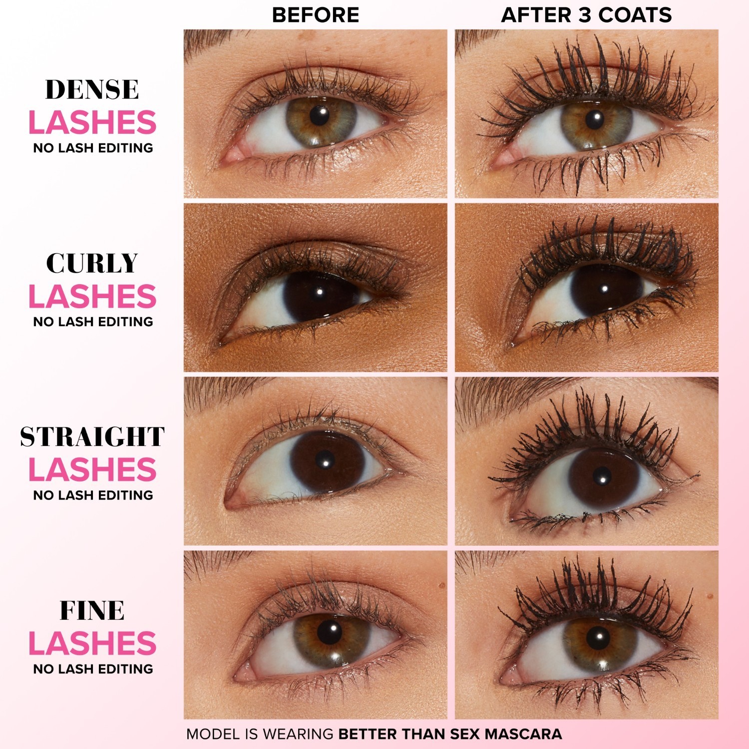 Cestovná veľkosť mini riasenky Too Faced – 4,8 g