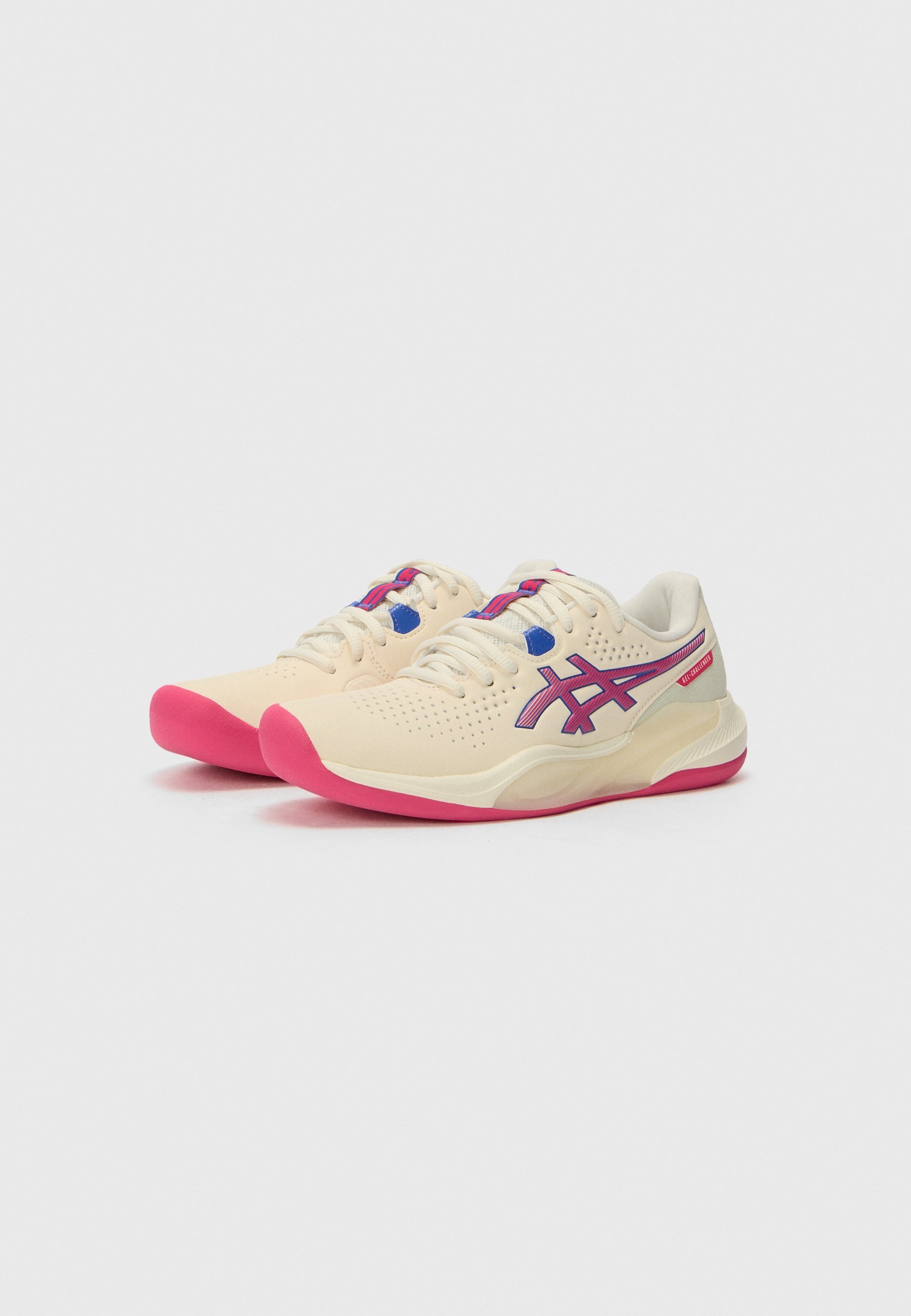 ASICS GEL CHALLENGER 15 INDOOR - Tennissko for flere løpebaner - cream/bright rose