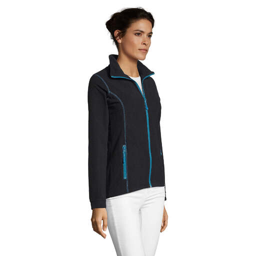 Chaqueta Micro Polar Nova De Mujer Con Cremallera