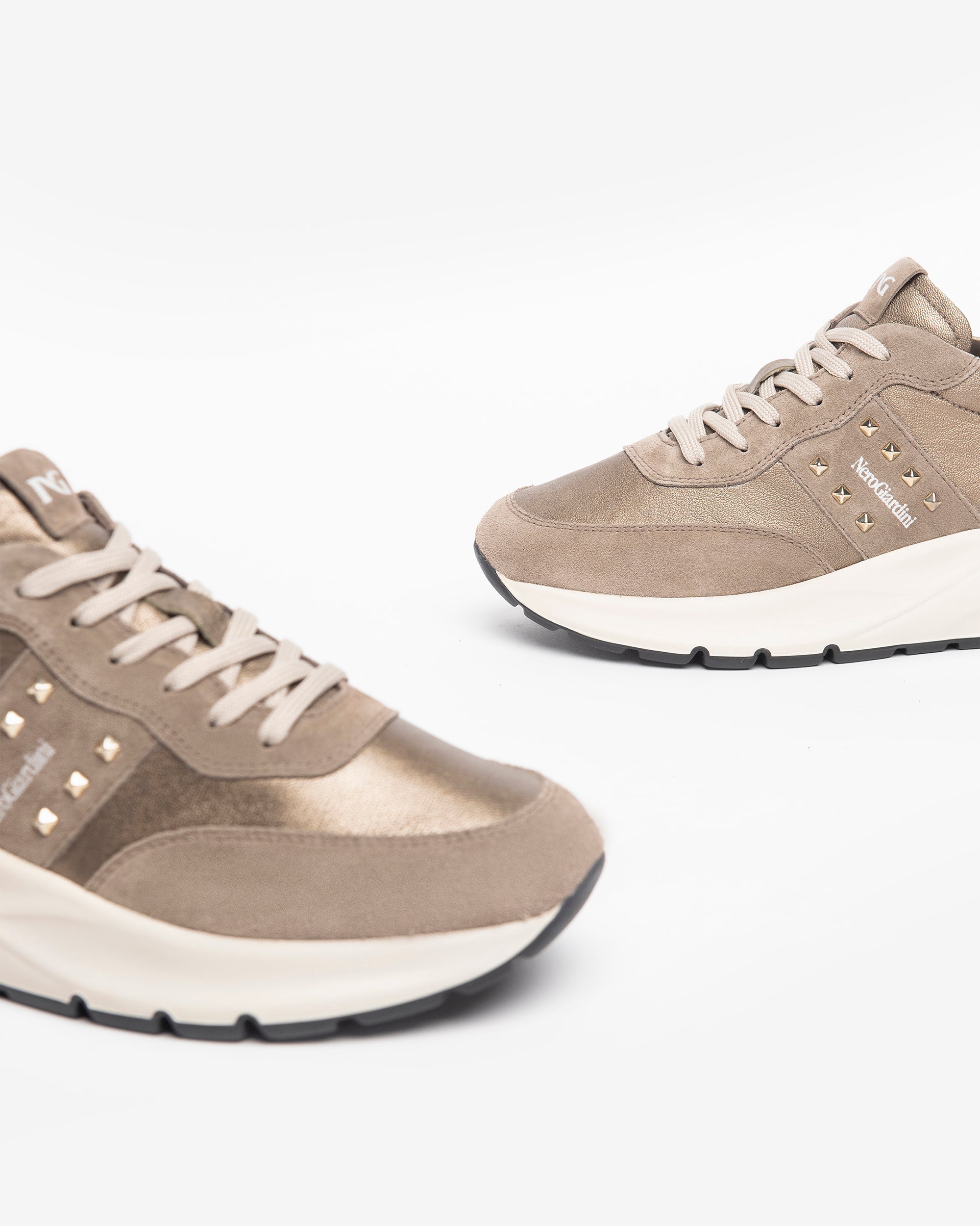 Sneakers Donna in Pelle e Camoscio