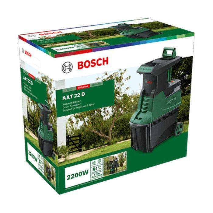 Bosch AXT 22 D Silent Shredder, Green - 0600803003