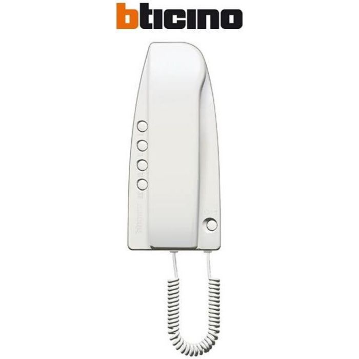 Bticino Sprint wired audio intercom handset...