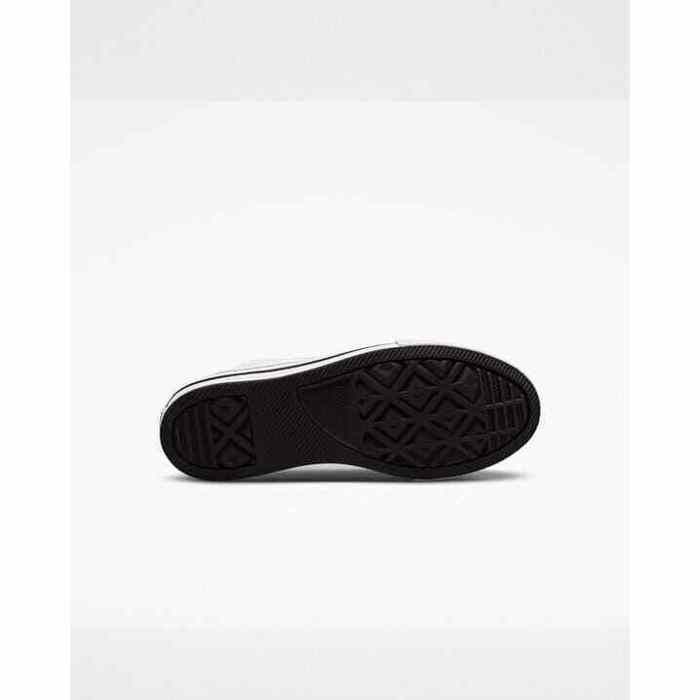Zapatillas bajas de lona blanca con cordones para niña Converse Ctas Platfo Ox