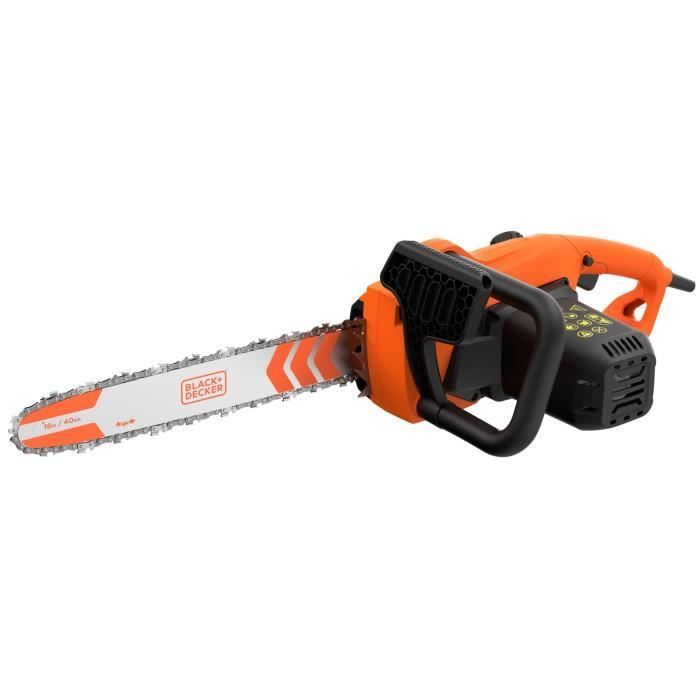 Motosierra eléctrica con cable - BLACK&DECKER - BECS2040-QS - 2000W - 40cm