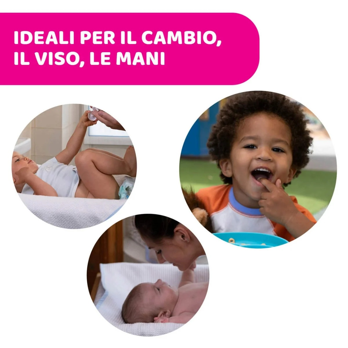CHICCO Chicco Baby-Reinigungstücher, 72 Stück