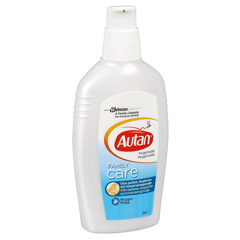 Gel repellente per zanzare Autan per tutta la famiglia 100 ml, Autan