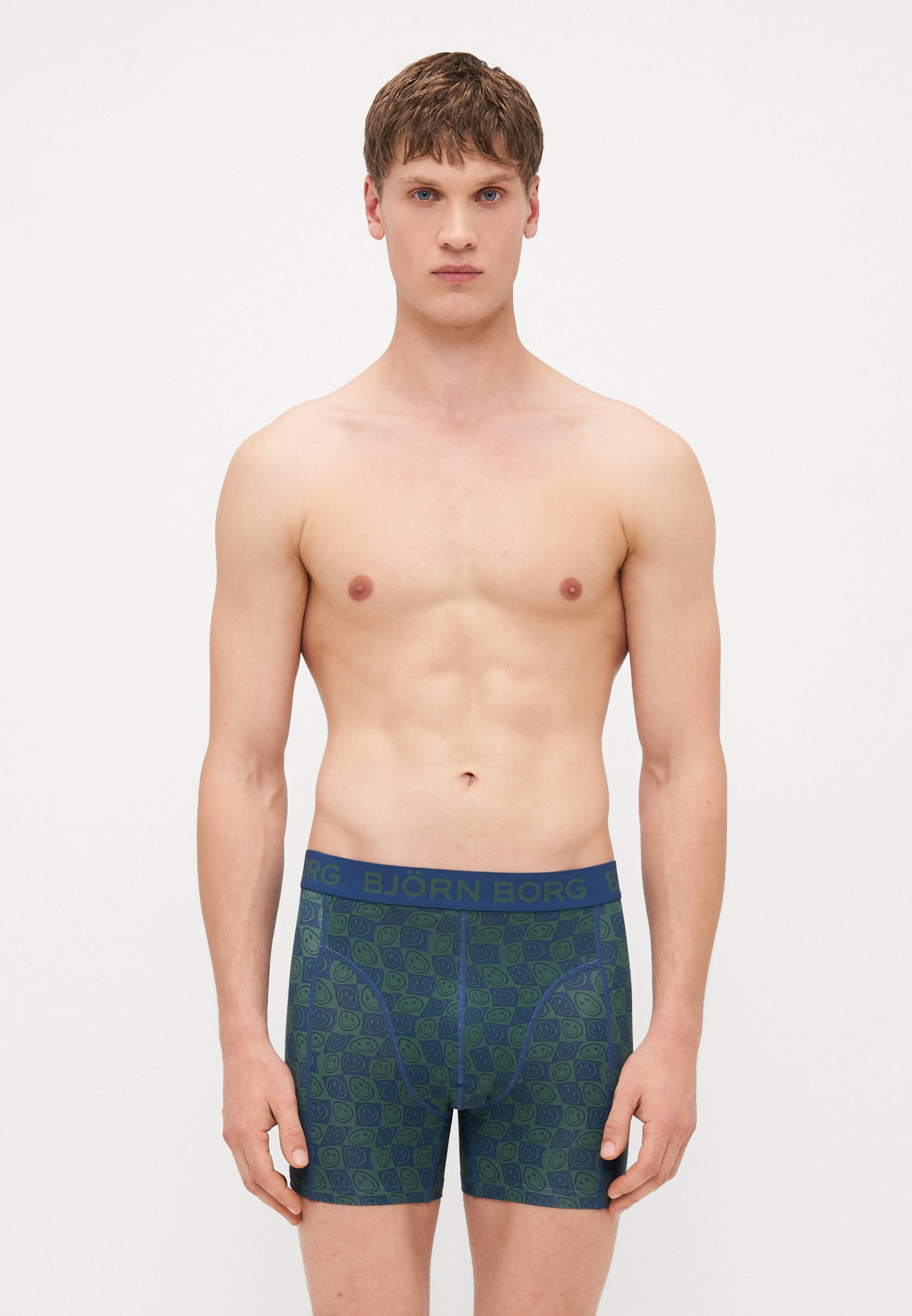 Björn Borg 3-pack - Boxershorts - blauw/groen
