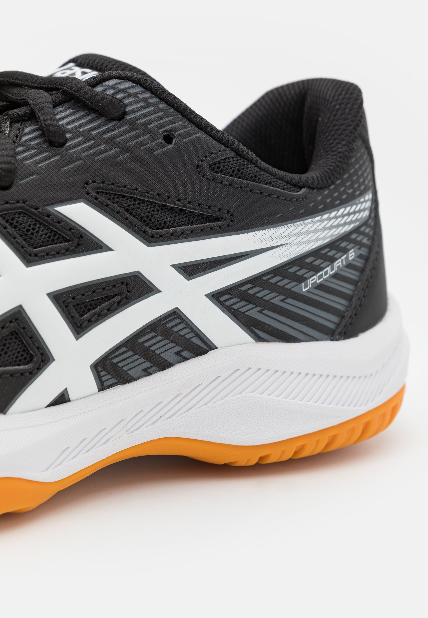 ASICS UPCOURT - Scarpe da pallamano - nero/bianco