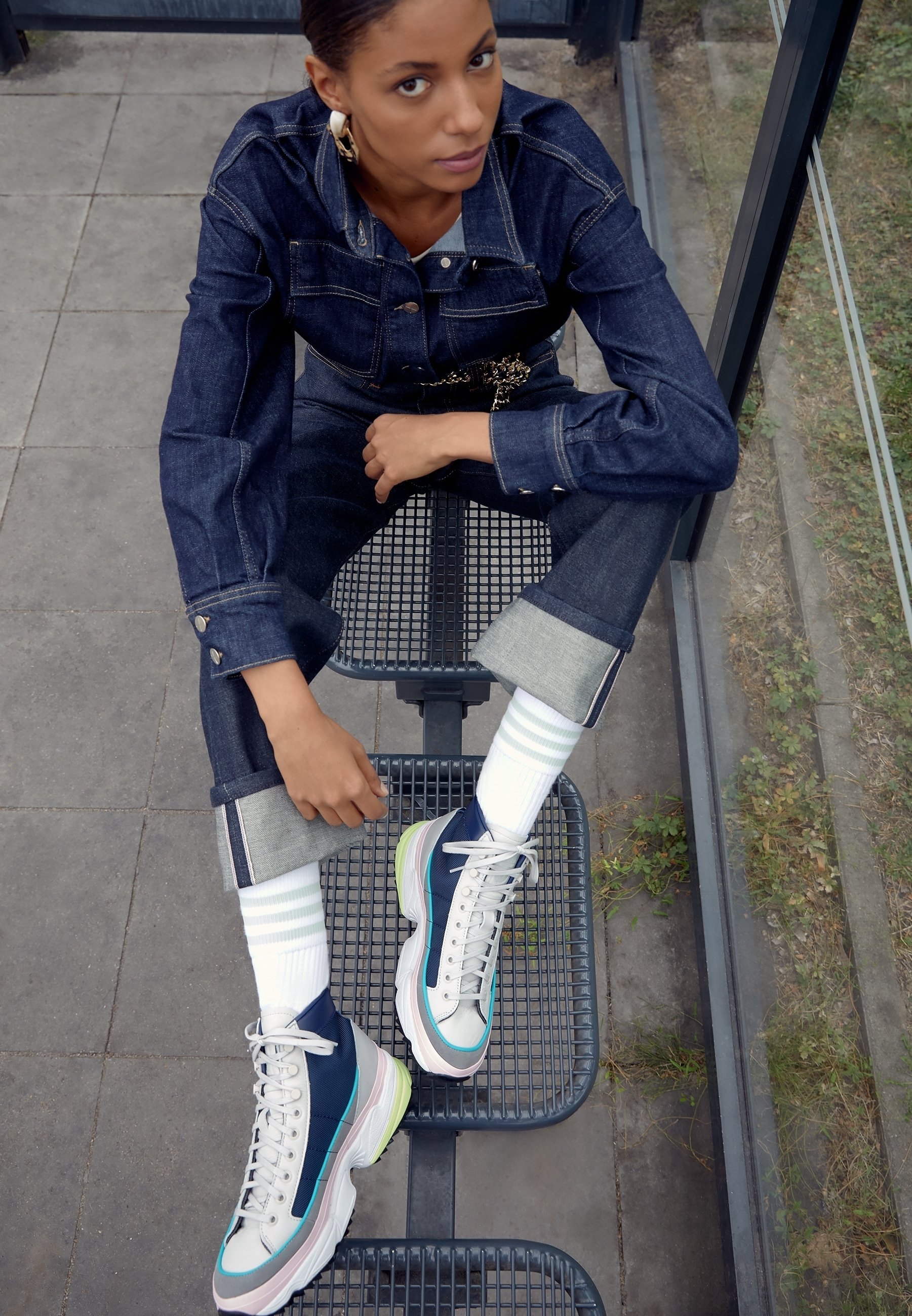 adidas Originals High-Top-Sneaker – Dunkelblau