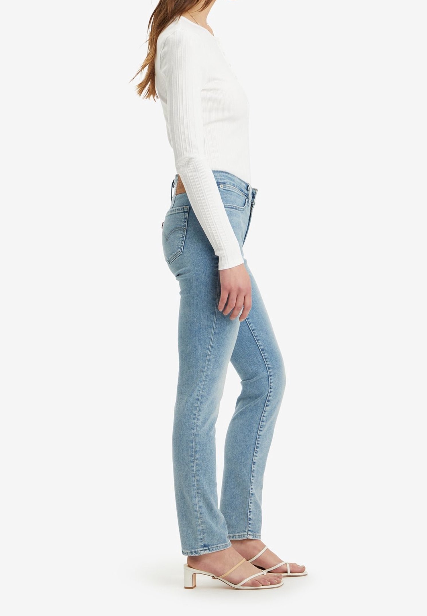 Jeansy Levi's® Slim fit - jasnoniebieski denim