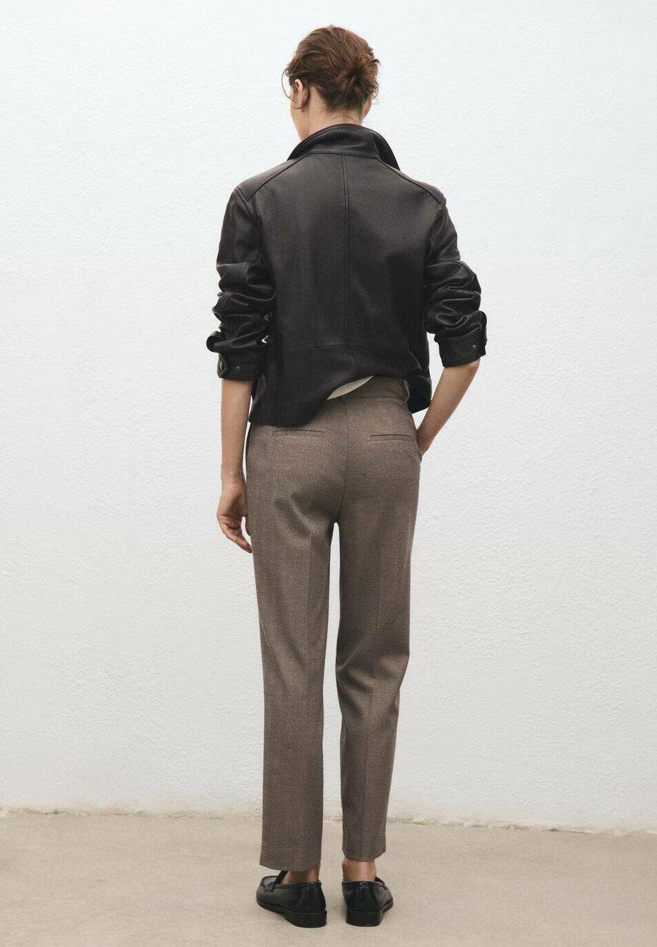 Mango Broek - beige
