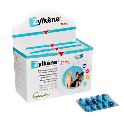 Zylkene kapsle 75 mg pro malé psy nebo kočky <10 kg