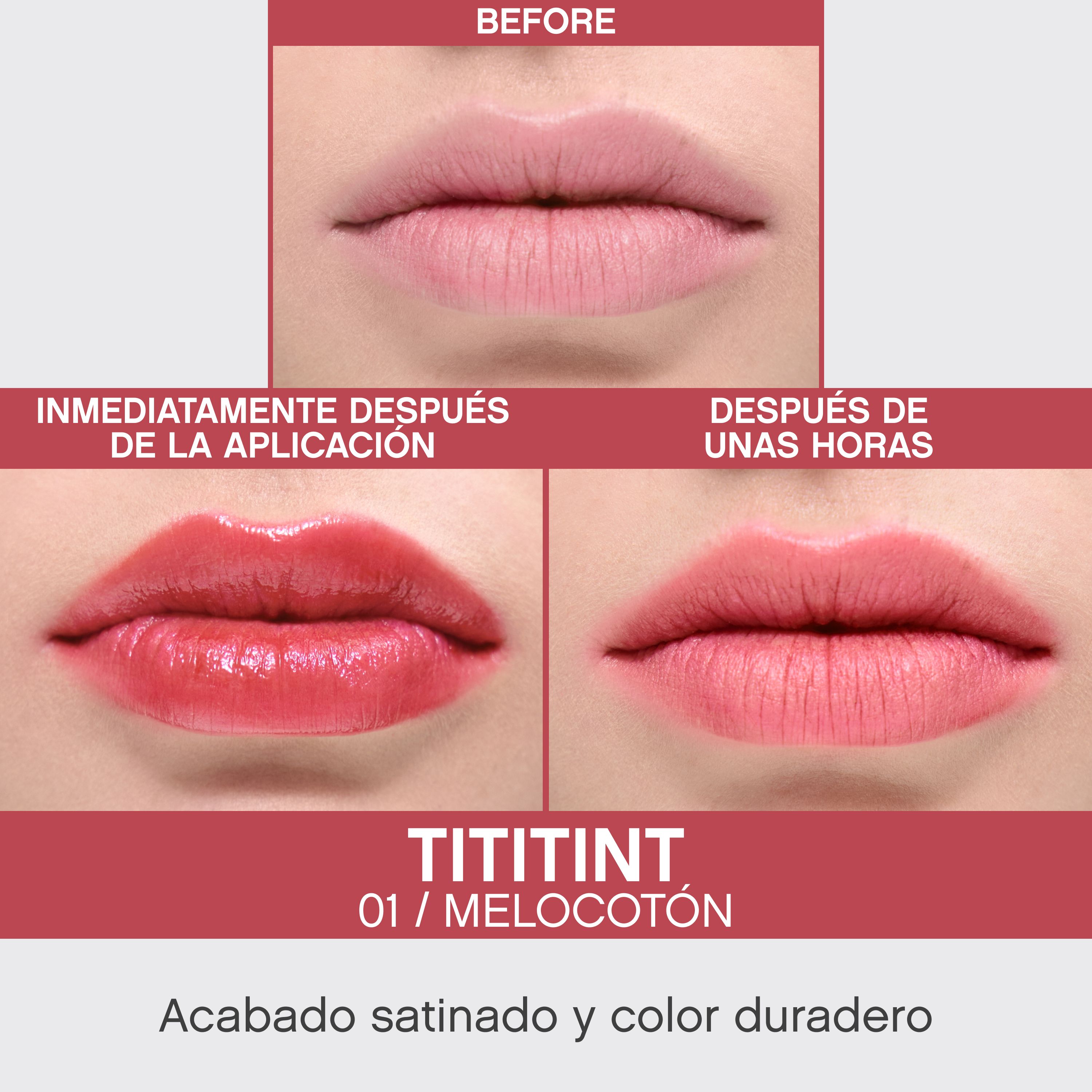 Tititint Lip Tint Lesky na pery a lesk na pery