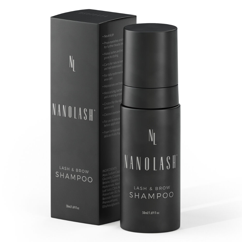 Nanolash-ripsi- ja kulmakarvashampoo