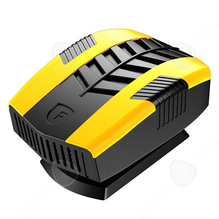Calefactor para coche 16x9,8x8cm 150W 12V ABS Calentamiento rápido Descongelación Desempañador Termostato inteligente Ahorro de energía