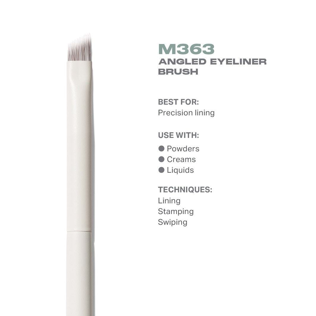 „Morphe Eyeliner Brush M363“, kampinis akių pieštuko šepetėlis – 1 vnt.