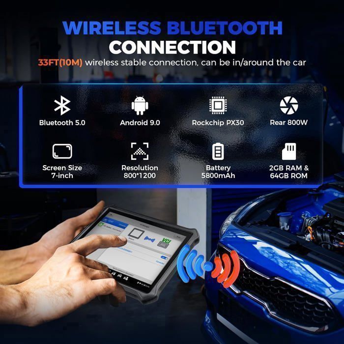 Car Key Programmer - OTOFIX - IM1 IMMO - with XP1 - Car Diagnostics - 2-Year Update