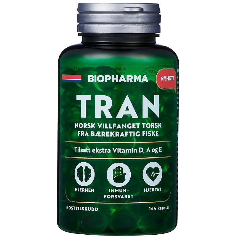 Cápsulas Biopharma Transcript, 144 unidades. Biopharma