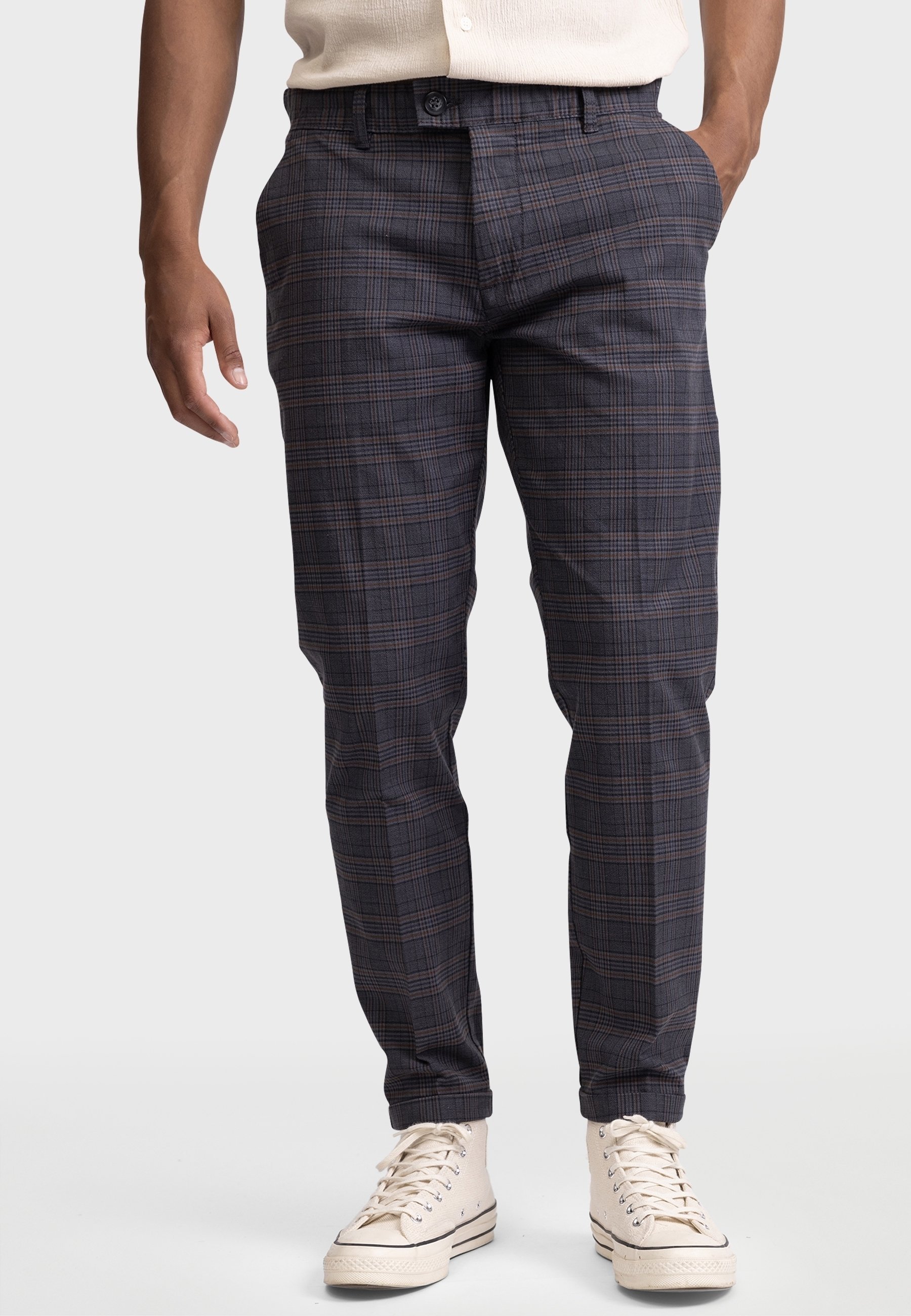 Redefined Rebel Trousers - donkergrijs