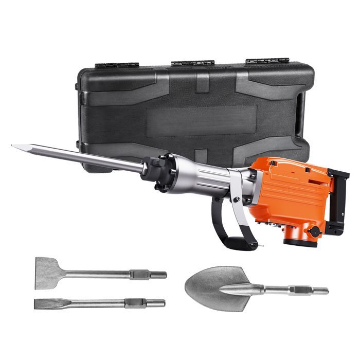 Martello demolitore - DUOKU - JH-65 - 2200W - 4 scalpelli - Elettrico