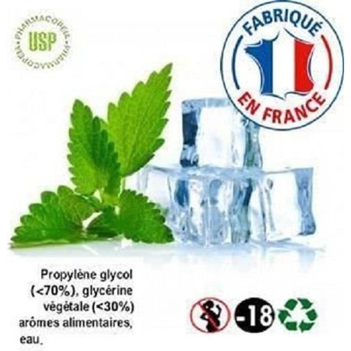Líquido para vapear Double Mint 6 mg 50 ml