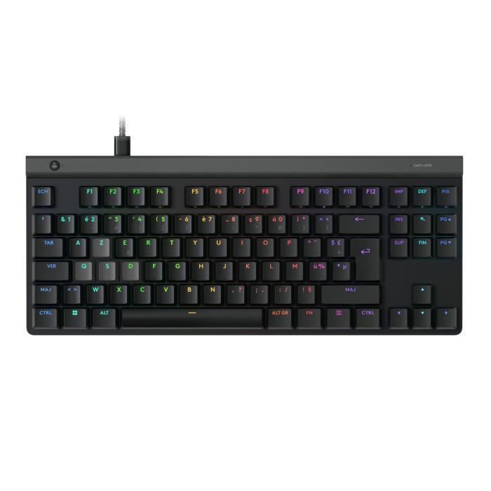 Tastiera da gioco - Cablata - Logitech G - G515 Rapid TKL - Nera