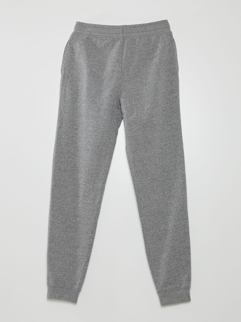 Fleece joggingbroek - GRIJS