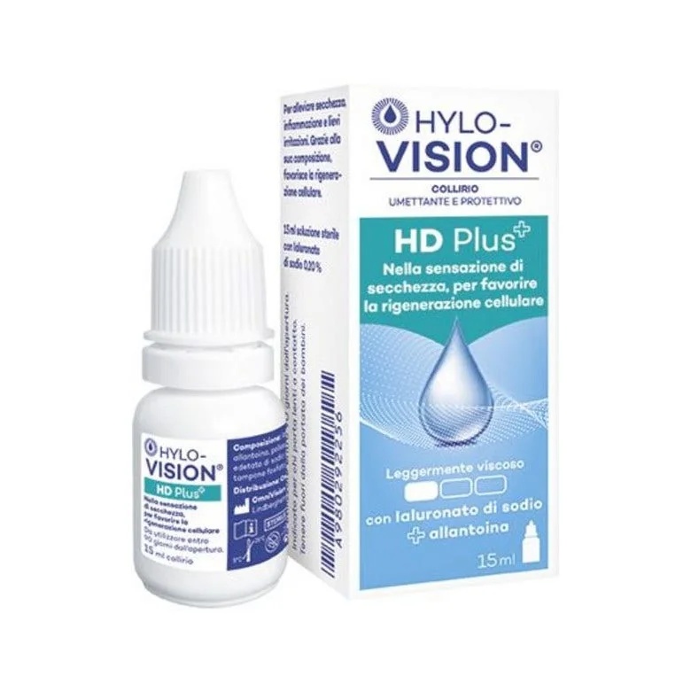 HYLOVISION Hylovision HD Plus Augentropfen Feuchtigkeitsspendende Augentropfen
