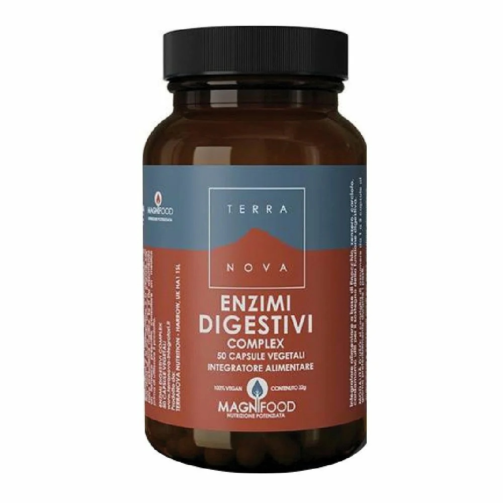 FORLIVE Terranova Compl Enz Dig 50 cápsulas