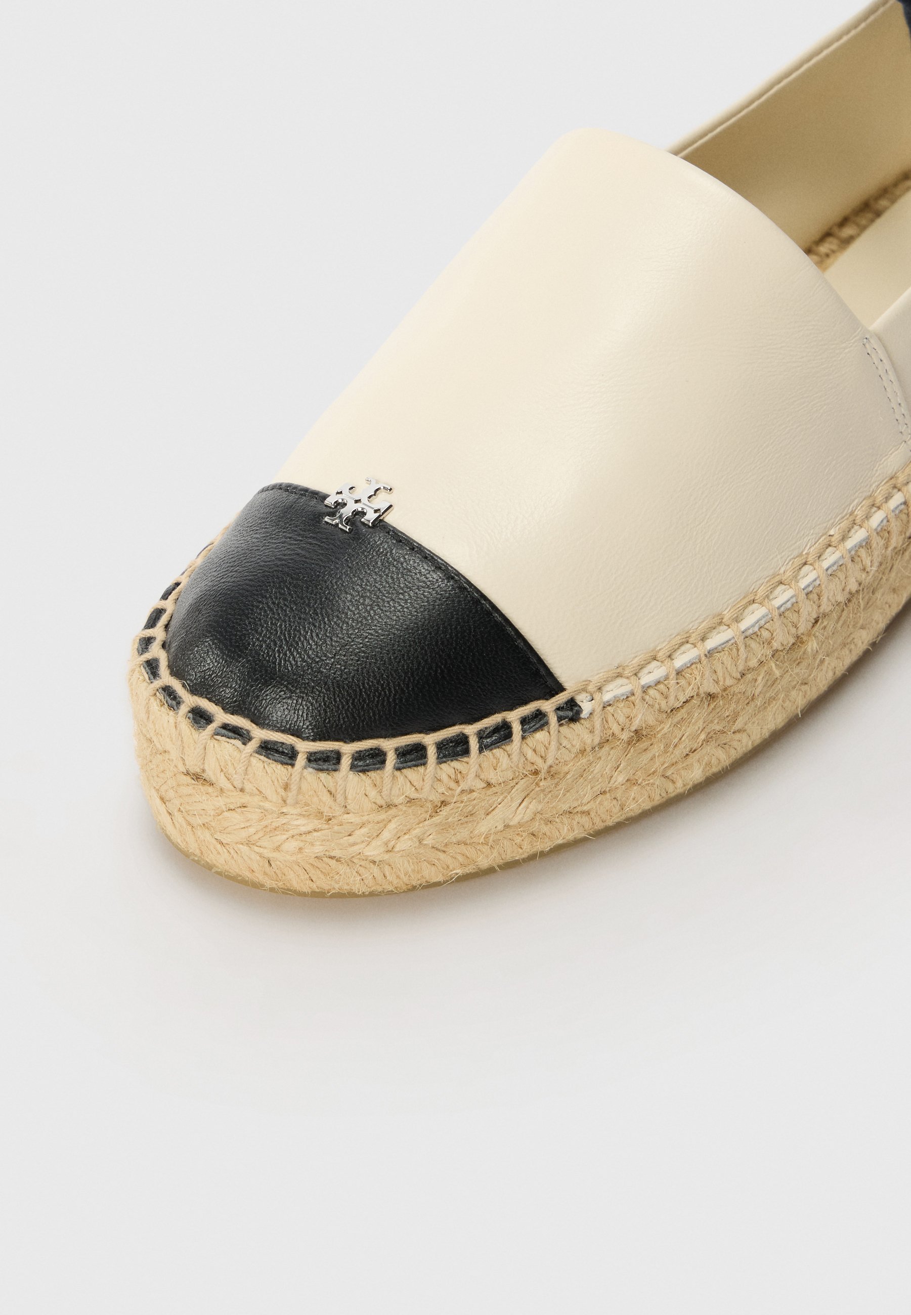 Espadrillas Tory Burch - crema chiaro/nero perfetto