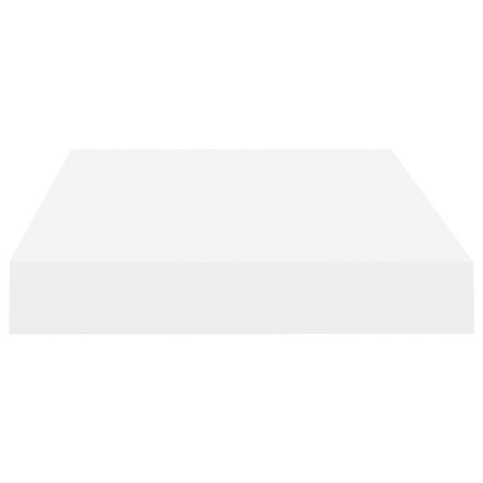 vidaXL Étagères murales flottantes 2 pcs Blanc 40x23x3,8 cm MDF
