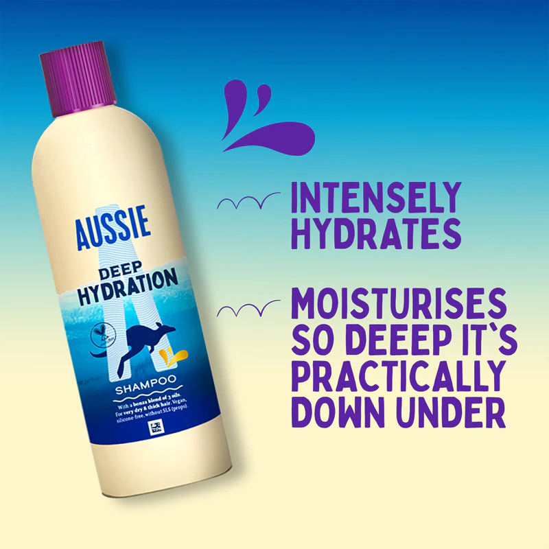 Aussie Diep Hydraterende Shampoo