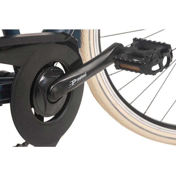 Bicicleta urbana feminina Hollandia Moves de 28 polegadas, azul oceano