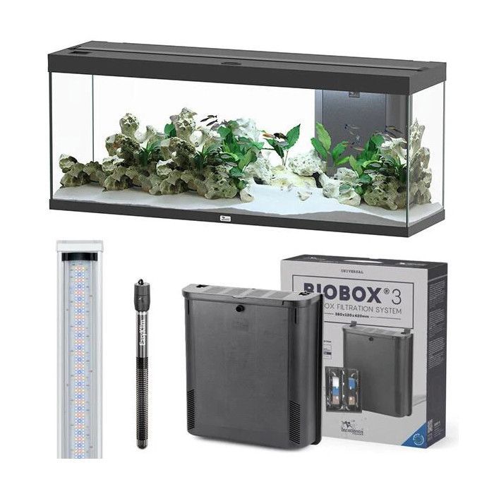 Splendid 150 LED 2.0 Aquarium und BioBox - Aquatlantis Schwarz