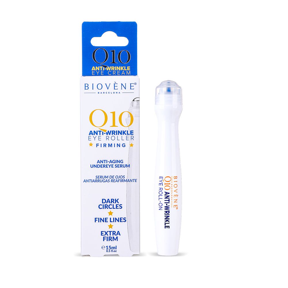 Spevňujúce očné sérum proti vráskam Q10 Eye Roller Krémy na očné okolie