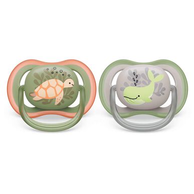 Philips Avent Chucha Ultra Air knupītis 6-18M zēniem, 2 gab., 2 gab.