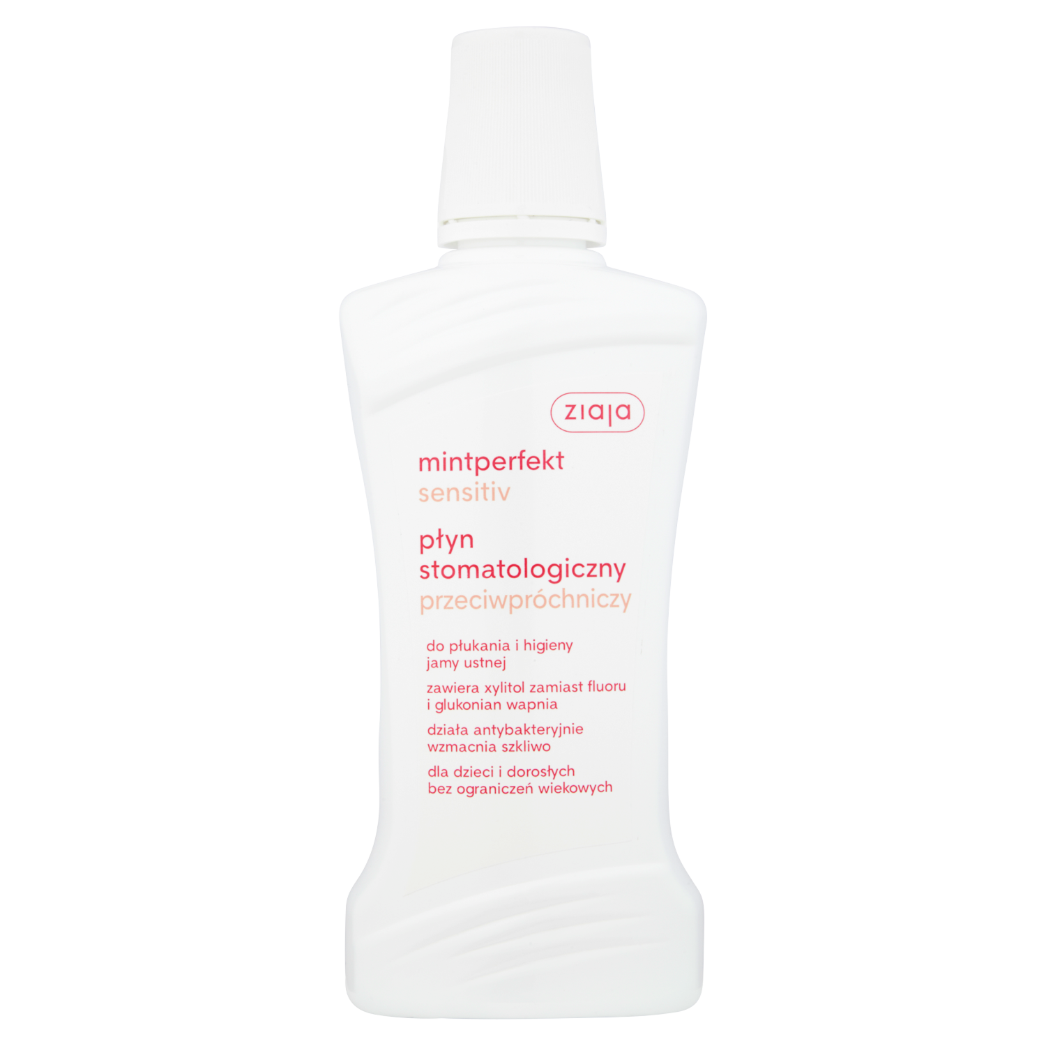 Ziaja vodica za ispiranje usta protiv karijesa 500ml Mintperfekt Sensitiv